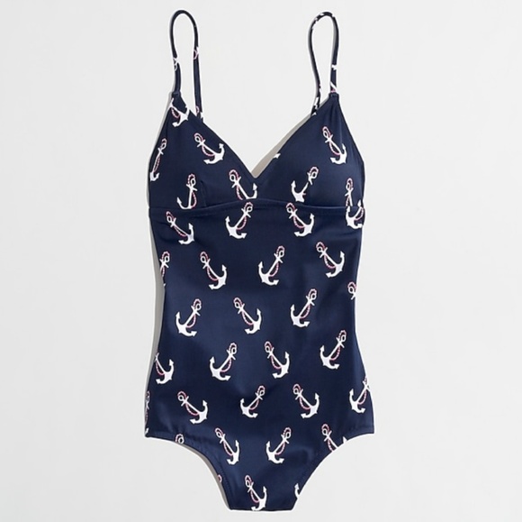 J. Crew Other - •J. Crew• NWT Navy Floating Anchor One Piece